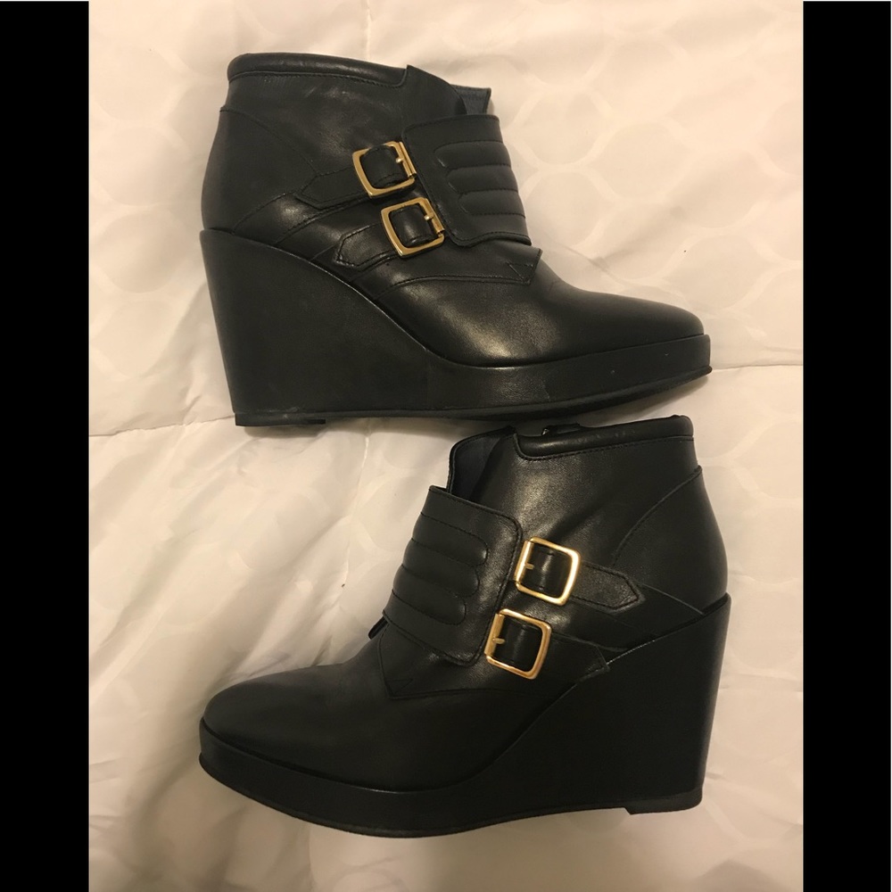 From Paris! Black Booties